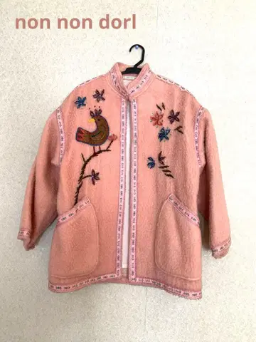 [ 새상품급 중고 ] non non dorl 플리스 코트