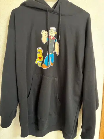 피넛 군 뽀빠이 콜라보 후드티