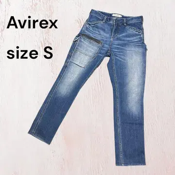 Avirex 카고 데님 S