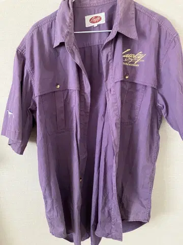 레어 럭키 크라프트 긴팔 셔츠 카토 시모노 이마카츠