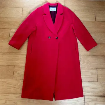 새상품급 Rouge vif 울 코트