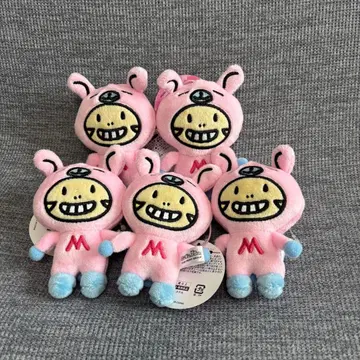 미니모짱 마스코트 5개 세트