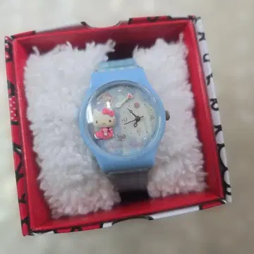 작동품 선프레임 헬로키티 손목시계
