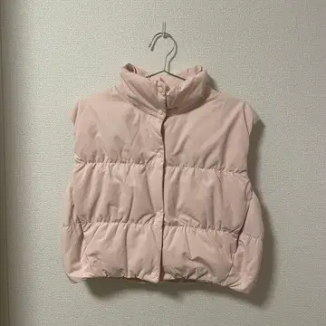 UNIQLO:C 다운 베스트 핑크