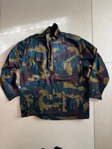 벨기에군 지그소 카모 풀오버 자켓