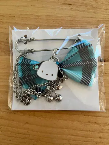 Sweet Rock 'n' Check 디자인 시리즈 브로치 포차코