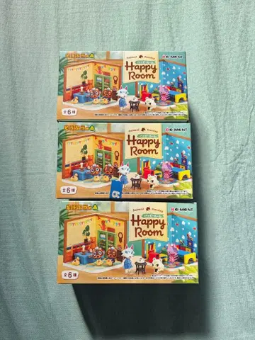 동물의 숲 happy room 3개 세트