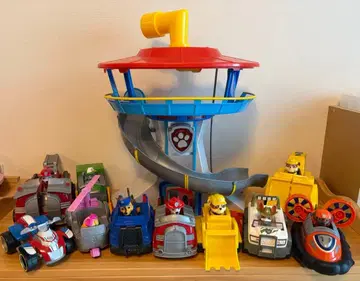 파우 패트롤 파우 스테이션 베이직 비클 플라잉 비클 세트