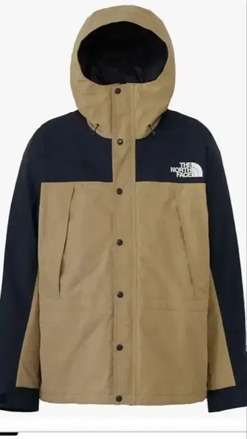 THE NORTH FACE 마운틴 후드티 베이지/블랙