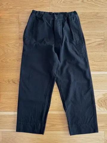 새상품급 ] MHL 코튼 울 팬츠 블랙 S 22AW