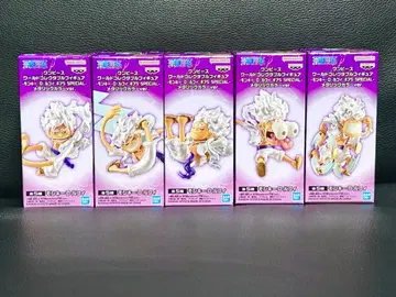 원피스 피규어 월드 컬렉션 루피 니카 기어5 전5종 세트