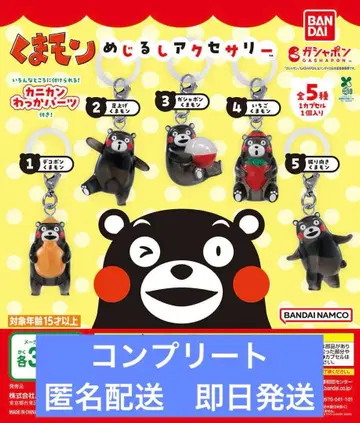 쿠마몬 메지루시 액세서리 5종 컴플리트