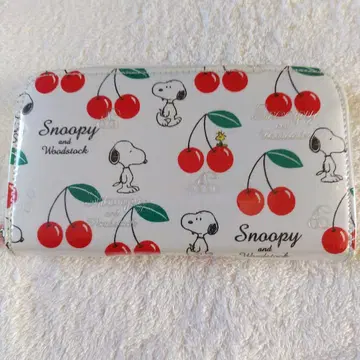 스누피 산리오 통장 케이스 체리 레어 레트로