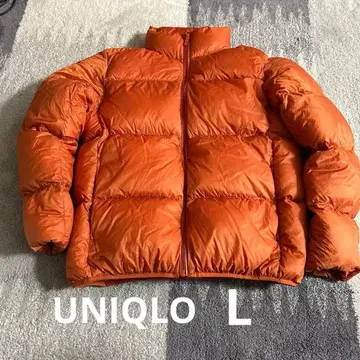 UNIQLO ULTRA LIGHT DOWN 오렌지 L