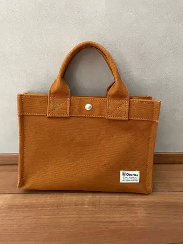 ORCIVAL 브라운 미니 토트백