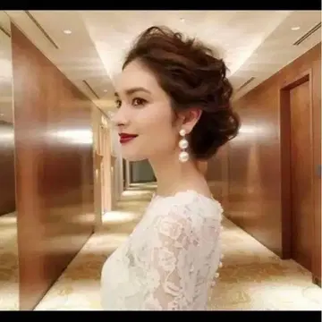 [미사용 새상품] 하츠코엔도 벤아문 펄 귀찌