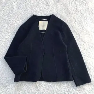 두클라쎄 핸드메이드 캐시미어 혼방 울 리버 숏코트 13 XL