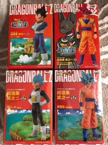 드래곤볼 Z 초조집 피규어 4체 세트
