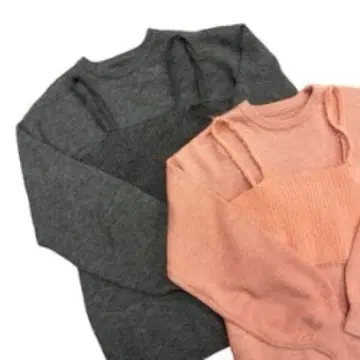 attrayant 아티론 페더 뷔스티에 니트 SET