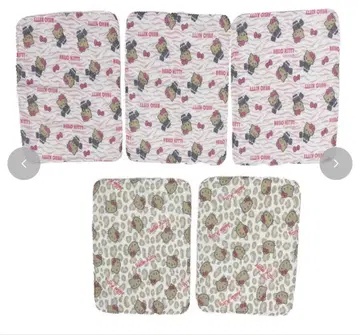 헬로키티 거즈 손수건 5장 세트