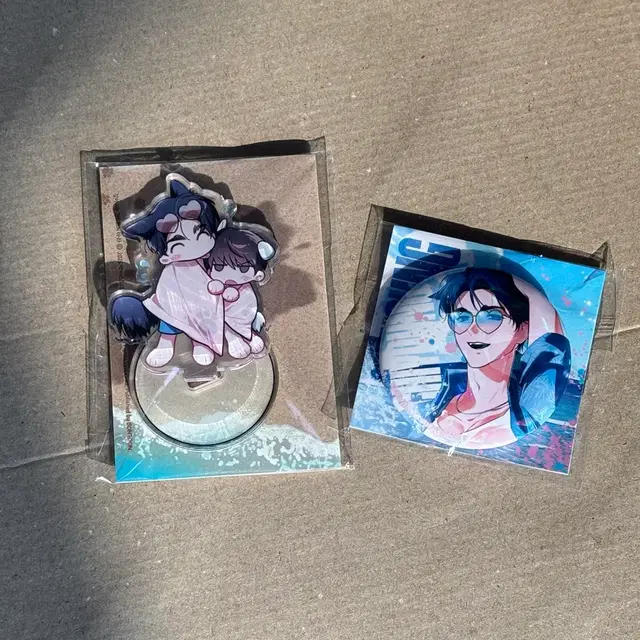 재이미샵 강아지는건드리지마라 SD아크릴스탠드 SUMMER 캔뱃지