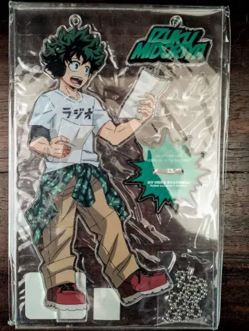 나의 히어로 아카데미아 미도리야 이즈쿠 라디오 아크릴 스탠드