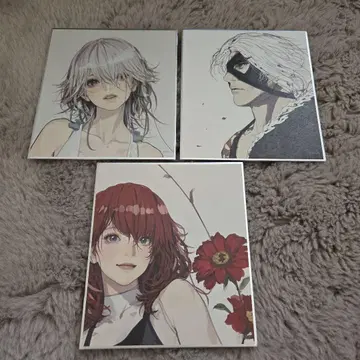 NieR 니어 15주년 전시회 색지 3장 세트 주인공 요나 데볼