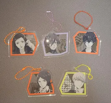 페르소나 아크릴 키링 5종 세트