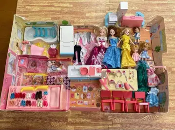 리카짱 인형 세트와 하우스