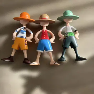 원피스 SD 피규어 3체 세트