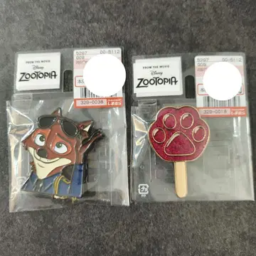 주토피아2 시마무라 브로치 닉 아이스캔디