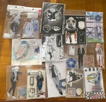 블루 록 나기 세이시로 아크릴 스탠드 묶음 판매 14점