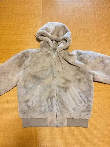 새상품급 ZARA 리버서블 퍼 자켓