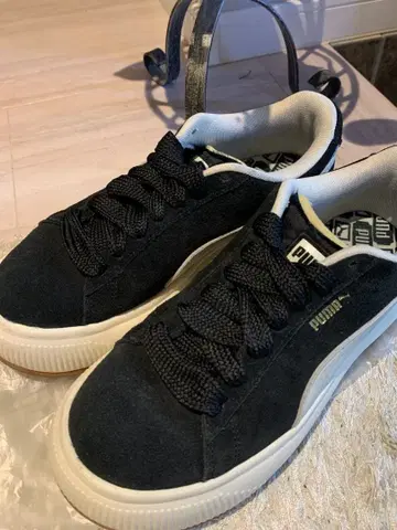 PUMA/푸마 SUEDE MAYU UP/스니커즈 여성용 통굽