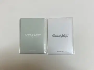 Snow Man POP-UP 포토 카드 A+B 세트 아베 료헤이