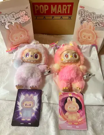 정품 POPMART LABUBU 라부부 에너지 LUCK LOYALTY