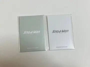 Snow Man POP-UP 포토 카드 A+B 세트 후카사와 타츠야