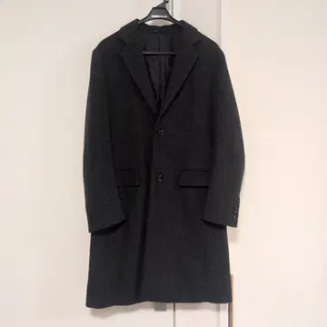 URBAN RESEARCH 다크 그레이 체스터 코트 M