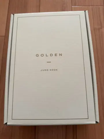 GOLDEN JUNG KOOK BTS MERCH BOX#18