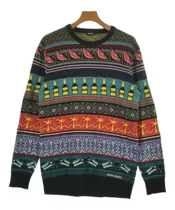 DIESEL 니트 스웨터 남성용