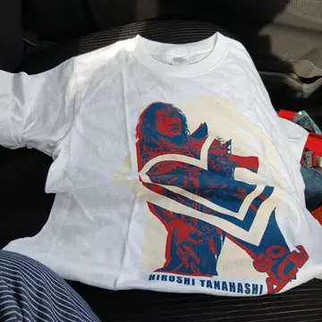 Hiroshi Tanahashi 아트 T셔츠 S