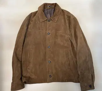 Zara 스웨이드 가죽 자켓 XL