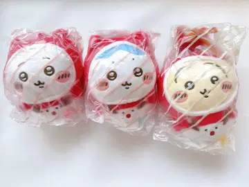 치이카와 (먼작귀) 에니마이 복권 오너먼트 3종 세트 크리스마스