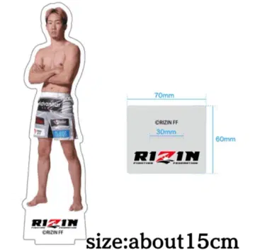 새상품 RIZIN 아사쿠라 미쿠루 아크릴 스탠드
