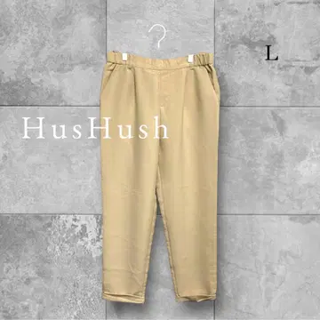 해시 애쉬 팬츠 테이퍼드 내추럴 셔츠 오피스 출퇴근 L