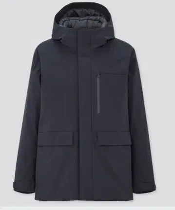 유니클로 하이브리드 다운 파카