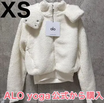 [ 미사용 새상품 ] alo yoga Foxy sherpa 자켓