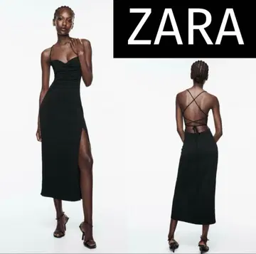 ZARA [컨디션 최상] 백 스트랩 드레스 원피스 M