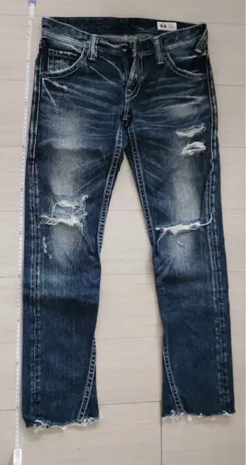 로데오 크라운 RODEO CROWNS 데미지 가공 청바지