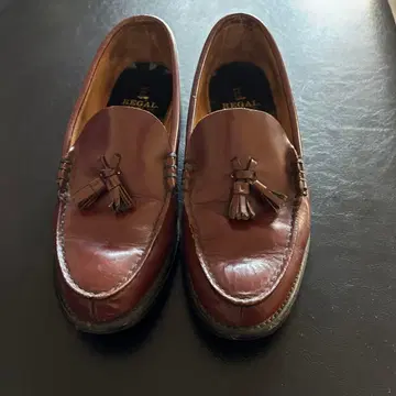 REGAL 리갈 태슬 로퍼 27cm 가죽 신발 브라운